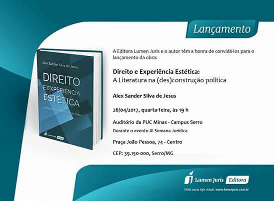 Lançamento de Livro Alex Sander
